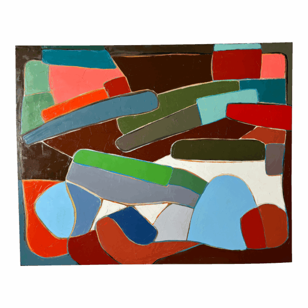 Abstract Landscape Oil Painting by Corinne Robbins Abstract Landscape Oil Painting by Corinne Robbins