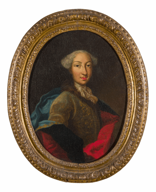 After Maria Giovanna Battista Clementi, Portrait, 1740, Oil on Canvas, Framed