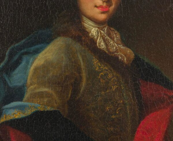 After Maria Giovanna Battista Clementi, Portrait, 1740, Oil on Canvas, Framed After Maria Giovanna Battista Clementi, Portrait, 1740, Oil on Canvas, Framed