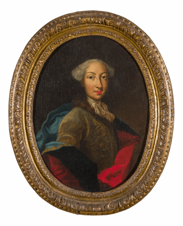 After Maria Giovanna Battista Clementi, Portrait, 1740, Oil on Canvas, Framed After Maria Giovanna Battista Clementi, Portrait, 1740, Oil on Canvas, Framed