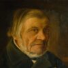 Antique Swedish Oil Portrait of Gentleman