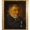 Antique Swedish Oil Portrait of Gentleman
