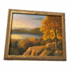 David Jermann Va Landscape Painting, Framed