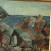 Enar Johansson, Motif from Strandhagen, Arild, 1970s, Oil Painting, Framed