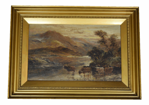 Landscape-"Highland Cattle"