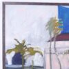 Modernist Tropical Oil Painting on Canvas