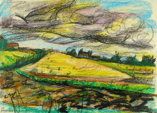 Odette Bruriaux, Abstract Landscape