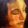 Oil Painting Portrait of a Young Woman