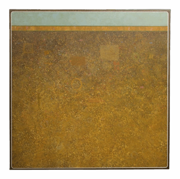 Original Elwood Howell 1974 Abstract Painting - 5x5' Original Elwood Howell 1974 Abstract Painting - 5x5'