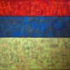 Original Richard Dick Elliott 1975 Abstract Painting
