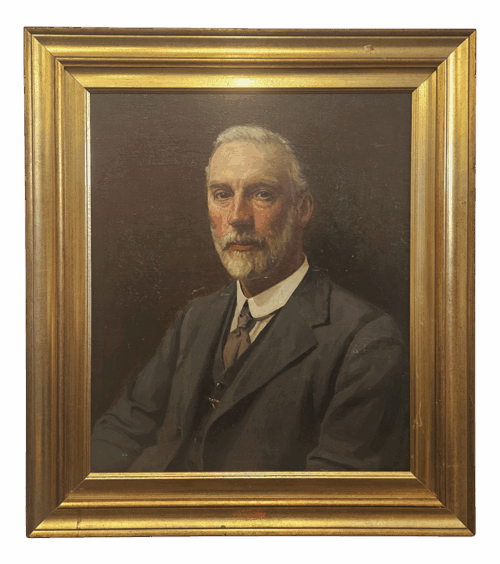 Portrait of a Man, 1960s, Oil on Canvas
