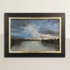 Sunset Landscape Painting by Mira Módly