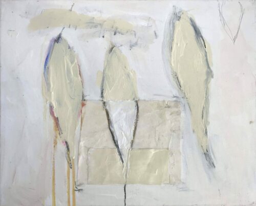 "Untitled (Nostalgia Series)" - Contemporary Mixed Media Abstract Painting by G. Campbell Lyman