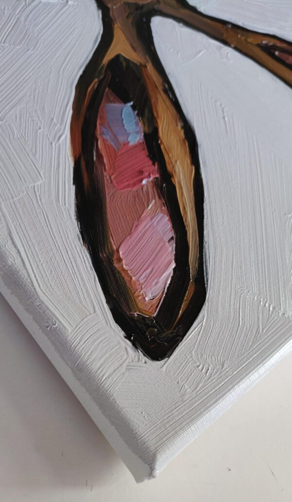Vivek Mandalia, Hare Portrait, Oil on Canvas Vivek Mandalia, Hare Portrait, Oil on Canvas